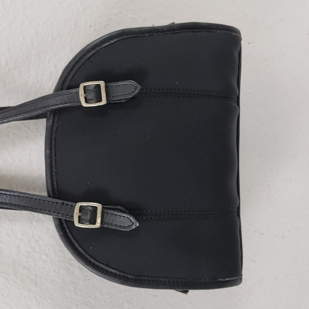 Coach Vintage Neo-Dome Tote Bag Black Neoprene #6220 - Picture 4 of 16